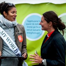 Folkemødet på Bornholm 2014. Rikke Rønholt fortæller om MY World kampagnen. Foto: Karoline Rahbek / Verdens Bedste Nyheder