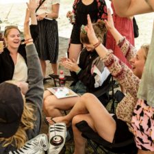 Verdensmålsbingo og quiz på Roskilde Festival 2018. Foto: Malte Kristiansen