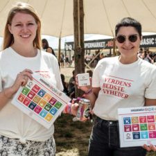 Verdensmålsbingo og quiz på Roskilde Festival 2018. Foto: Malte Kristiansen